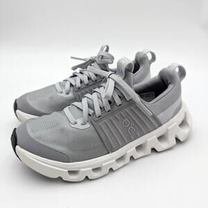 On Cloudswift Running Shoes Sneakers Youth Kids' Gray/White Size USY4 EU36